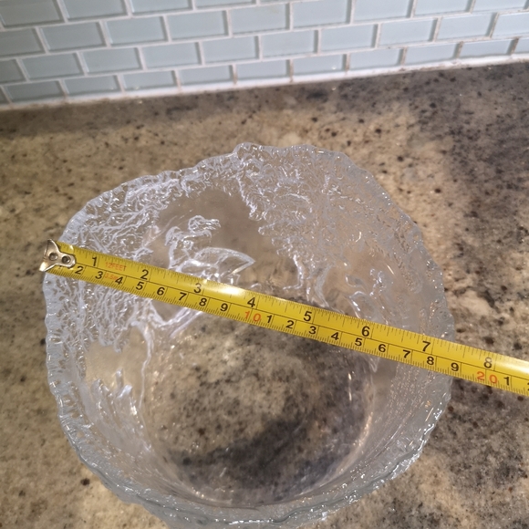 Sweden Kosta Boda Rhapsody  ''Dancing Couple'' Handmade Glass Bowl/Ice Bucket 5" - Picture 10 of 12